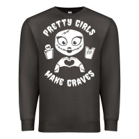Smoke pretty girls make graves Premium Sweatshirt - tuanDangUi