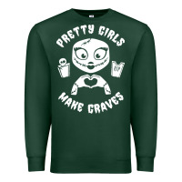 Sports Green pretty girls make graves Premium Sweatshirt - tuanDangUi
