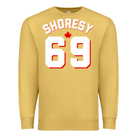 Antique Gold letterkenny shoresy 69   shoresy Premium Sweatshirt - tuanDangUi