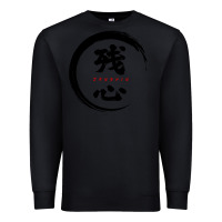 Black zanshin   remaining mind Premium Sweatshirt - tuanDangUi