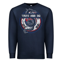 Navy Tang Soo Do Hoodie Martial Arts Gift Dragon Korean Premium Sweatshirt - tuanDangUi