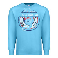 Ocean Blue Tang Soo Do Hoodie Martial Arts Gift Dragon Korean Premium Sweatshirt - tuanDangUi