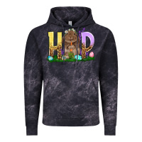 Cloud Black Hop rabbit Vintage Hoodie - NancyCooperArtShop