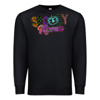 Black spooky mama Premium Sweatshirt - SublimationCraftShop