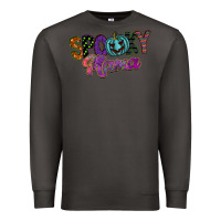 Smoke spooky mama Premium Sweatshirt - SublimationCraftShop