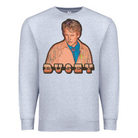 Heather Grey gary busey Premium Sweatshirt - tuanDangUi