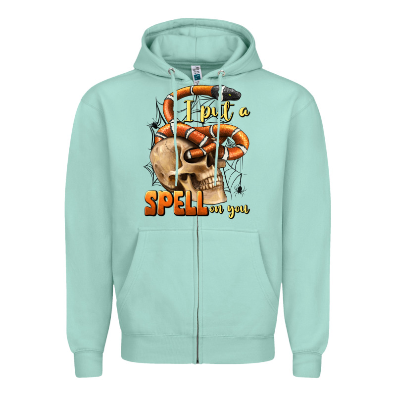 I Put A Spell On You Zipper Hoodie by BundleAndBundleShop | Teevron