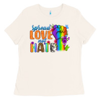 Bone Spread Love Not Hate Ladies Tee - BundleAndBundleShop