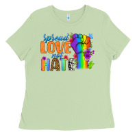 Matcha Spread Love Not Hate Ladies Tee - BundleAndBundleShop