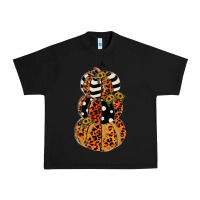 Black leopard pumpkin polka dot sunflower Urban Heavy Tee - JahusDesignShop