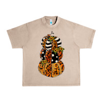 French Oak leopard pumpkin polka dot sunflower Urban Heavy Tee - JahusDesignShop