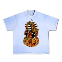 Grape Ice leopard pumpkin polka dot sunflower Urban Heavy Tee - JahusDesignShop