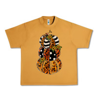 Peanut Butter leopard pumpkin polka dot sunflower Urban Heavy Tee - JahusDesignShop