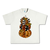 Pistachio leopard pumpkin polka dot sunflower Urban Heavy Tee - JahusDesignShop