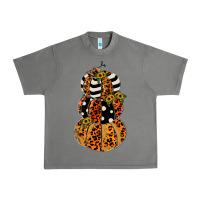 Tornado leopard pumpkin polka dot sunflower Urban Heavy Tee - JahusDesignShop