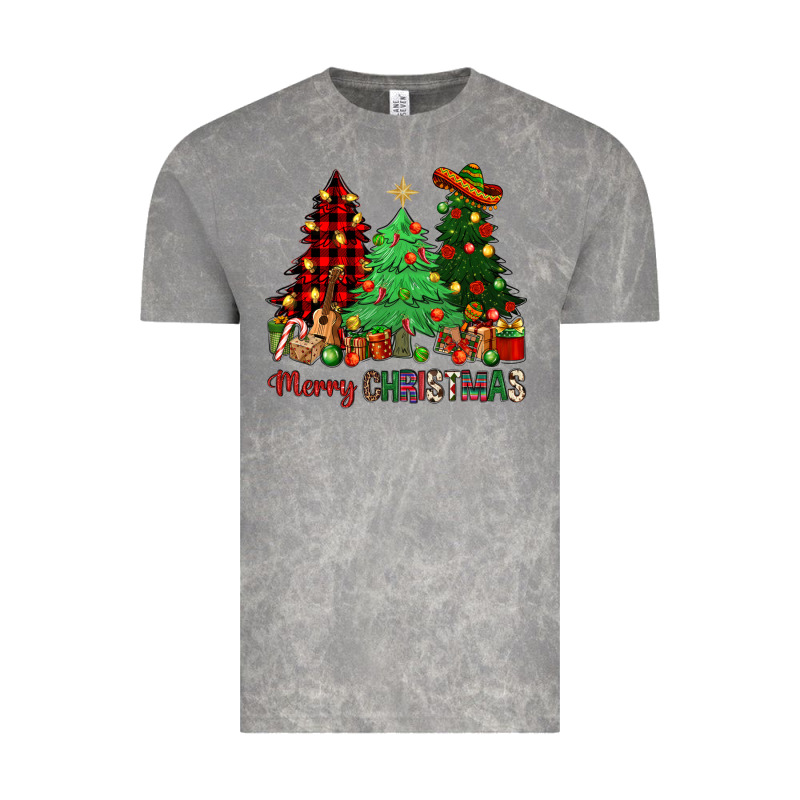 Merry Christmas Trees Vintage Tee by NancyCooperArtShop | Teevron