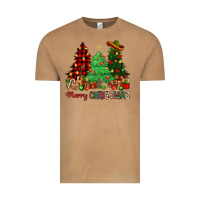 Vintage Camel merry christmas trees Vintage Tee - NancyCooperArtShop