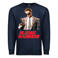 Navy sledge hammer Premium Sweatshirt - tuanDangUi