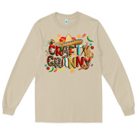 Mushroom Cinco de mayo crafty granny Long Sleeve Tee - CowGirlArtShop