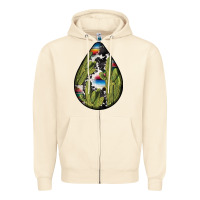 Sandshell mexican teardrop  3 Zipper Hoodie - BundleAndBundleShop