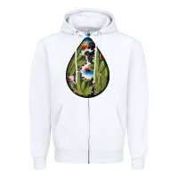 White mexican teardrop  3 Zipper Hoodie - BundleAndBundleShop