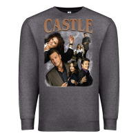 Charcoal Heather castle Premium Sweatshirt - tuanDangUi