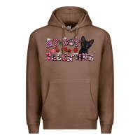 Chestnut my cat is my valentine Premium Hoodie - FaDigitalArtStudio