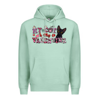 Seafoam my cat is my valentine Premium Hoodie - FaDigitalArtStudio