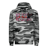 Slate Camo my cat is my valentine Premium Hoodie - FaDigitalArtStudio