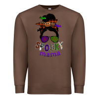 Chestnut spooky mama Premium Sweatshirt - SublimationCraftShop