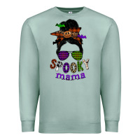Seafoam spooky mama Premium Sweatshirt - SublimationCraftShop