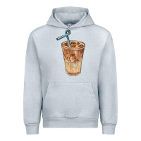 Heather Grey iced latte Urban Hoodie - BarkalooDesign