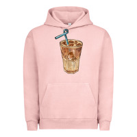 Pigment Salmon iced latte Urban Hoodie - BarkalooDesign