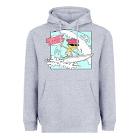 Heather Grey Rocket Power Otto Woogidy Woogidy Surfs Up Heavyweight Hoodie - tuanDangUi