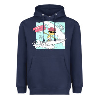 Navy Rocket Power Otto Woogidy Woogidy Surfs Up Heavyweight Hoodie - tuanDangUi
