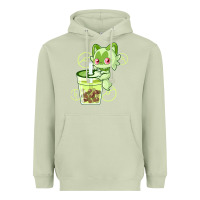 Matcha sprigatito matcha bubble classic . Heavyweight Hoodie - tuanDangUi