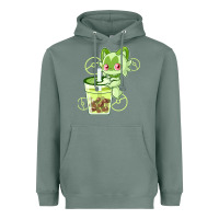 Sage sprigatito matcha bubble classic . Heavyweight Hoodie - tuanDangUi