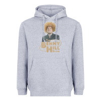 Heather Grey benny hill Heavyweight Hoodie - tuanDangUi