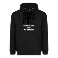 Black hangin' out with my family (birdemic) Heavyweight Hoodie - tuanDangUi