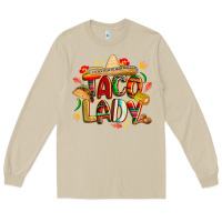 Mushroom cinco de mayo taco lady Long Sleeve Tee - CowGirlArtShop