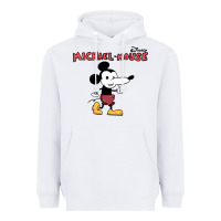 White michael the mouse Heavyweight Hoodie - tuanDangUi
