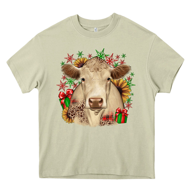 Christmas Charolais Heavy Core Tee by JahusDesignShop | Teevron