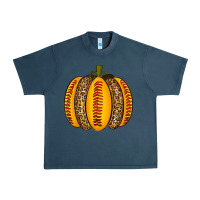 Midnight Navy Softball Pumpkin Urban Heavy Tee - texasbilliewilder