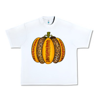 White Softball Pumpkin Urban Heavy Tee - texasbilliewilder