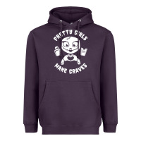 Plum pretty girls make graves Heavyweight Hoodie - tuanDangUi