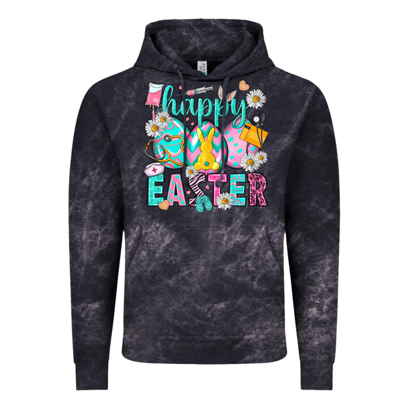 Happy Easter Eggs Nurse Vintage Hoodie by NancyCooperArtShop | Teevron
