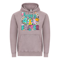 Vintage Zinc Happy Easter eggs Nurse Vintage Hoodie - NancyCooperArtShop