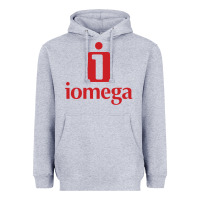 Heather Grey iomega Heavyweight Hoodie - tuanDangUi