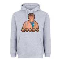 Heather Grey gary busey Heavyweight Hoodie - tuanDangUi