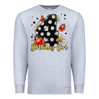 Ladybug Birthday Girl Age 4 Premium Sweatshirt | Teevron
